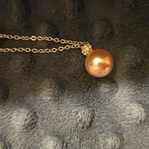 Radiant Pink Faux Pearl